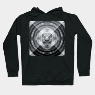 Sacred Geometry 3D Titanium Pyramid Architecture Hoodie